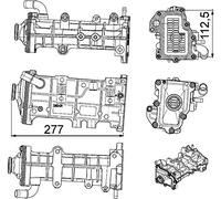 MAHLE Radiatore, Ricircolo gas scarico CE23000P