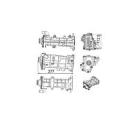 MAHLE Refroidisseur Radiatore Vanne EGR Per Iveco Daily IV 504317815