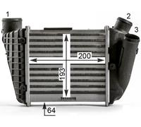 MAHLE Scambiatore Di Calore LLK Radiatore Per Audi A4 Avant 2.5 TDI