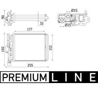 MAHLE Scambiatore Di Calore Radiatore Per Peugeot 308 SW II 1.5 BlueHDi 130