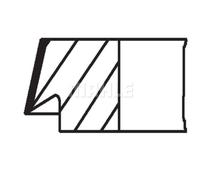 MAHLE Set Di Anelli Del Pistone E Anello Per BMW 3 Serie Cabriolet E30 Bertone