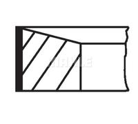 MAHLE Set Di Anelli Di Pistone Pinza Per Nissan NV400 Bus Renault Master III