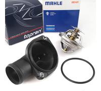Mahle Termostato 87°C + Topran Flangia Acqua per Audi 100 A6 VW Lt T4 2.4 2.5
