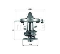 Mahle Termostato Refrigerante 82°C Per Nissan Cabstar E Bluebird Traveller