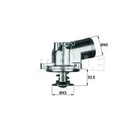 MAHLE Termostato Refrigerante con Guarnizione 87°C per Mercedes-Benz Dv