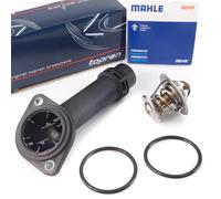 Mahle Termostato + Topran Flangia Refrigerante per Audi A4 A6 Skoda VW Passat