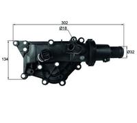 Termostato, refrigerante MAHLE TH 60 89