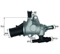 MAHLE ORIGINAL TI 142 83 Termostato motore