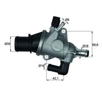 MAHLE TI 163 88 Termostato, refrigerante per ALFA ROMEO,FIAT