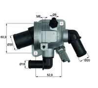 Behr Mahle Termostato Liquido Refrigerante Per Opel Astra H Corsa D 1,3