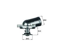 Termostato, refrigerante MAHLE TI 22 87