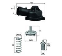 MAHLE TI 244 83D Termostato, refrigerante per AUDI,SEAT,SKODA,VW