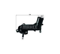 Termostato, refrigerante MAHLE TI 245 88