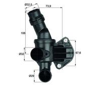 MAHLE TI 6 87 Termostato, refrigerante per AUDI,SEAT,SKODA,VW