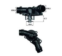 MAHLE TM 13 97 Termostato, refrigerante per BMW