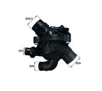 MAHLE TM 30 97 Termostato, refrigerante per BMW