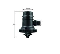 Termostato, refrigerante MAHLE TM 37 80