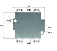 MAHLE ORIGINAL TO 15 80 Termostato, Raffreddamento olio