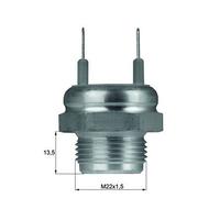 Interruttore temperatura, ventola del radiatore MAHLE TSW 10