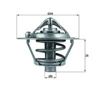 MAHLE ORIGINAL TX 108 82D Termostato motore