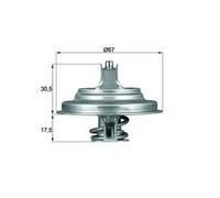 MAHLE TX 54 83D Termostato, refrigerante per MERCEDES-BENZ
