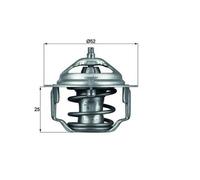 Mahle TX 64 82 Termostato Refrigerante Per Honda Mazda Toyota Chrysler Suzuki