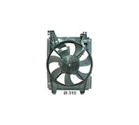 MAHLE Ventola, Condensatore climatizzatore ACF10000P | Compatibile con: HYUNDAI COUPE II, ELANTRA III, ELANTRA III Stufenheck