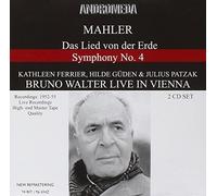 Ferrier / Patzak / Guden / Vienna Phi / Bruno Walter – Mahler: Das Lied von der Erde; Sym. 4 – CD