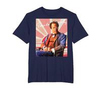 Mahler Maglietta, Uomo Taglie Grandi, Navy, 2X Tall