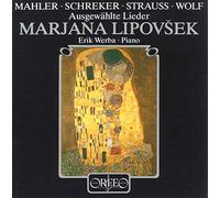 Mahler/Schreker/Strauss/Wolf - Selected Songs, Ausgewahlte Lieder