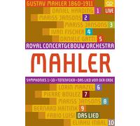 Gustav Mahler – Sinfonie 1-10 e Das Lied von der Erde – DVD – Harding Jansons – Royal Concertgebouw