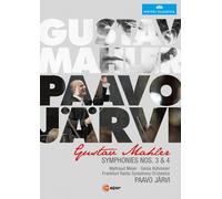 Mahler: Symphonies Nos. 3 and 4 (DVD) Mahler Jaervi Frankfurt Radio Sym Orch