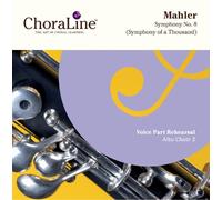 Mahler Symphony No. 8 ALTO CHOIR 2 Voice Part Rehearsal CD