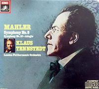 MAHLER: SYYPHONY NO. 5 & ADAGIO FROM SYMPHONY NO. 10 - KLAUS TENNSTEDT / RARE 1979 2CD SET