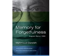 Mahmoud Darwish Memory for Forgetfulness (Tascabile)