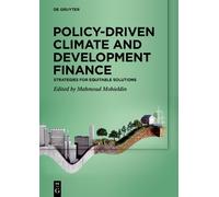 Mahmoud Mohieldi Policy-Driven Climate and Development Financ (Copertina rigida)