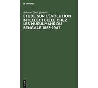 Mahmud Shah Qur Etude sur l'évolution intellectuelle chez les (Copertina rigida)