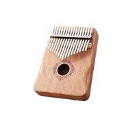 Mahogany Kalimba 17 Key Thumb PianoExquisite Marimba Musical Good Accessory Thumb Piano(Beige)