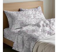 Mahome Set Completo Letto in Pregiata Flanella 100% Cotone con Trattamento Antipalline - Completo Lenzuola Caldo Cotone Morbide Artigianali Alta Qualità Made in Italy (Florence, Piazza e Mezzo)