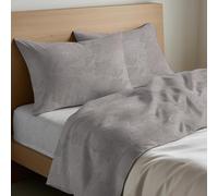 Mahome Set Lenzuola Piazza e Mezzo Cotone 100% Puro Italiano Morbido - Completo Letto Piazza e Mezzo Lenzuolo Sopra 180x300, Lenzuolo con Angoli Sotto 120x200+H25, 1 Federa 50x80 - Made in Italy