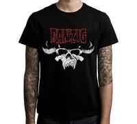 MAHOOUPBAG Danzig Shirt American Heavy Metal Music Band Glenn Danzig Black Men T Shirt Black 3XL