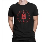 MAHPQC Cult of The Lamb Goat Game Man Tshirt Eye Crown Distinctive T Shirt Graphic Sweatshirts Hipster