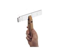 Mahr 4801284 MarGage 417/1 - Blocco rettangolare, in acciaio, 2,5 mm