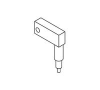 Mahr 5114106 ULR-A - Elemento girevole, lungo con molla di ritorno, angolo di 0 gradi, lunghezza 200 mm
