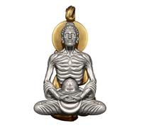 MAHUDVCR Collana con ciondolo, ciondolo a forma di Buddha, alla moda, Manjusri, Bodhisattva, 1 pezzo, One Size, Acetato, Non pietra preziosa
