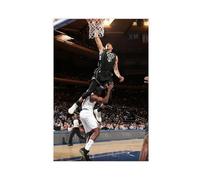 MAHWER Giannis Antetokounmpo - Poster su tela, motivo: giocatore di basket, decorazione artistica da parete per soggiorno, camera da letto, senza cornice, 30 x 45 cm