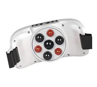 MAHWER Massaggiatore Addominale Elettrico, 3 Modalità/3 Intensità/Massaggio dei Punti di Agopuntura, per Disturbi Gastrointestinali/Scarsa Defecazione/Affaticamento dei Muscoli Lombari