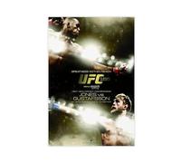 MAHWER Poster su tela con immagine di Jon Jones contro Alexander Gustafsson, Boxing-UFC 165, decorazione per camera da letto, sport, ufficio, stanza, regalo, senza cornice, 30 x 45 cm