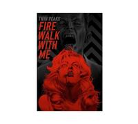 MAHWER Poster su tela con stampa del film Twin Peaks Fire Walk with Me, decorazione per camera da letto, sport, ufficio, stanza, regalo, senza cornice, 30 x 45 cm