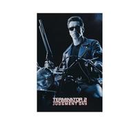 MAHWER Poster su tela Terminator 2 Judgment Day 1991, decorazione artistica da parete per soggiorno e camera da letto, senza cornice, 30 x 45 cm
